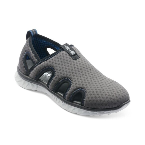 Bass Outdoor Hex Mesh Vent Sandals Womens 8 Gray Slip On Hiking Shoes NWB - Picture 2 of 13